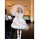 Heartbeat Doll Lily's Tea Party Long Sleeve One Piece(Reservation/Full Payment Without Shipping)